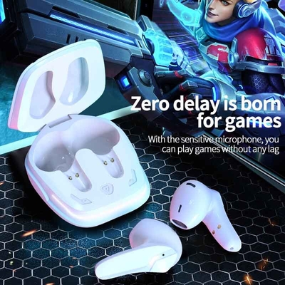 Jerry 6976 HALLO Slim Oortelefoonlawaai die Bluetooth Earbuds F69 annuleren