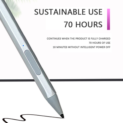 De navulbare Actieve Capacitieve Pen van Apple met Magnetische de Schuine stand van de Palmverwerping