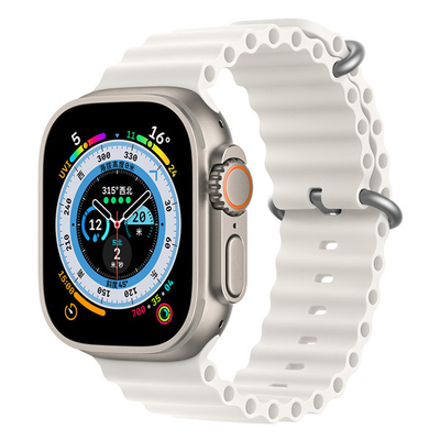 N8 Ultrareeks 8 Volledig scherm Programmeerbaar Smart Watch 49mm 2,0 Duim