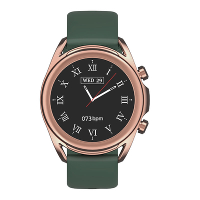 Slimme sportarmband Hartslag Android Smart Watch 1.28 Full Circle Full Touch