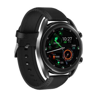 Slimme sportarmband Hartslag Android Smart Watch 1.28 Full Circle Full Touch