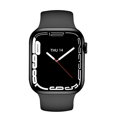 64MB de zwarte Roze Bluetooth-de Smart Watchvraag en Tekst verbinden 1,9 Duim