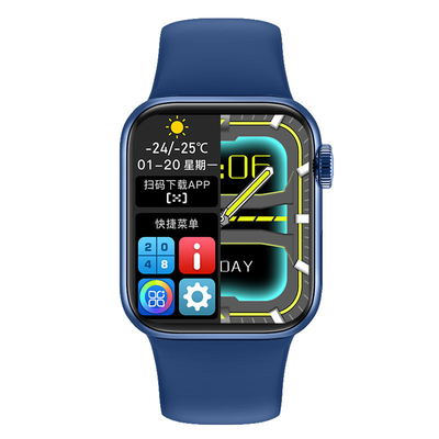 64MB de zwarte Roze Bluetooth-de Smart Watchvraag en Tekst verbinden 1,9 Duim