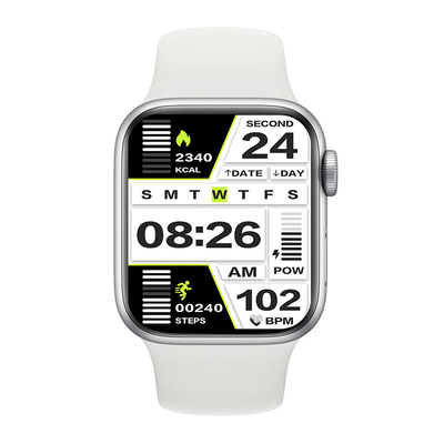 IPS 320x320 de Geschiktheidsdrijver Smartwatch van Google van het Kleurenscherm met Bloeddrukmeter