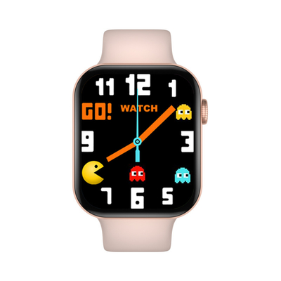 Het gespleten Scherm 44mm NFC Smartwatch voor Android-Celtelefoon bouwt Digitale Spelen in