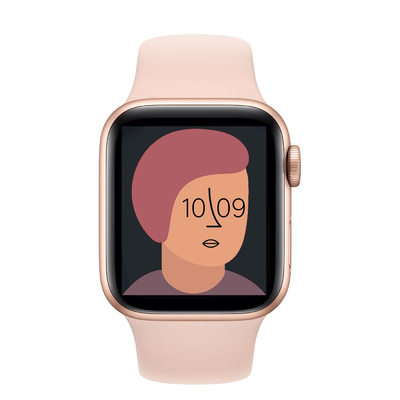 HD IPS 240x240 T55 Geschiktheidsdrijver Smartwatch Pro voor de Volledige Vraag van Touch screenbt