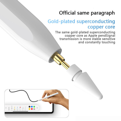 2ND Generatienaald Actief Capacitief Pen With Apple Pencil Tips 140mAh