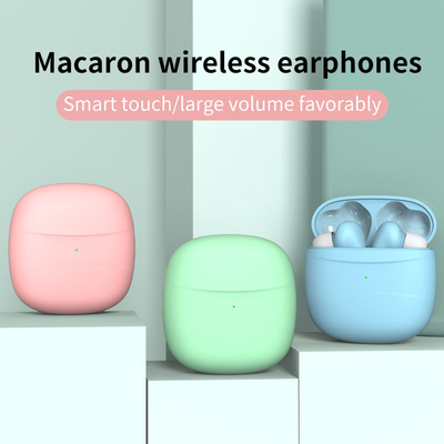 80dB Oortelefoons van premie bouwden de Diepe Bass Wireless Bluetooth Stereo Earbud Mic in