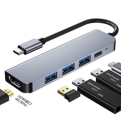 5in1 de Hub van basisstationdisplayport Usb voor Laptop met Hdmi